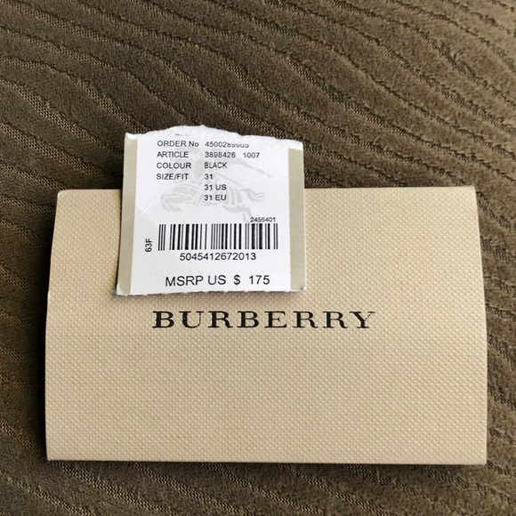 Size-31 Burberry rain boots used once - Picture 5 of 5